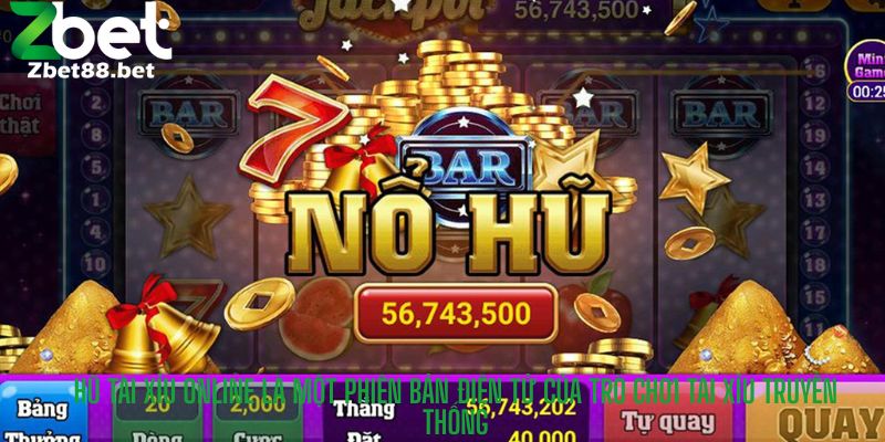 Hũ tài xỉu online là một phiên bản điện tử của trò chơi tài xỉu truyền thống