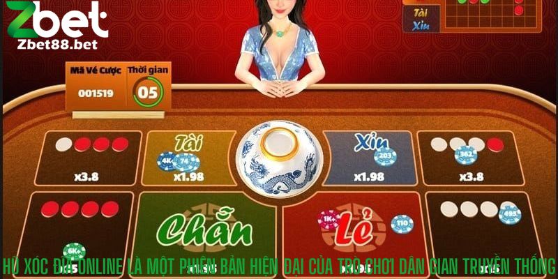 Hũ Xóc Đĩa Online là một phiên bản hiện đại của trò chơi dân gian truyền thống